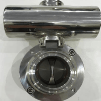 vanne papillon avec verin pneumatique